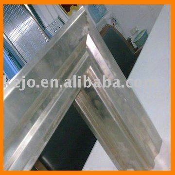 Rolling door panel forming machine