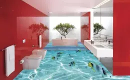 Comfortable and quiet floor  Courts Sports Surface Flooring Athletic Running Track