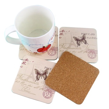 Custom Square Paper Beer Cork Cardboard Coasters - Factory Hot Sale Desain Gaya Cina