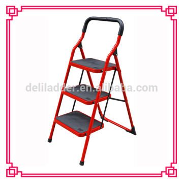 light weight wide step steel ladder /folding stool china supplier