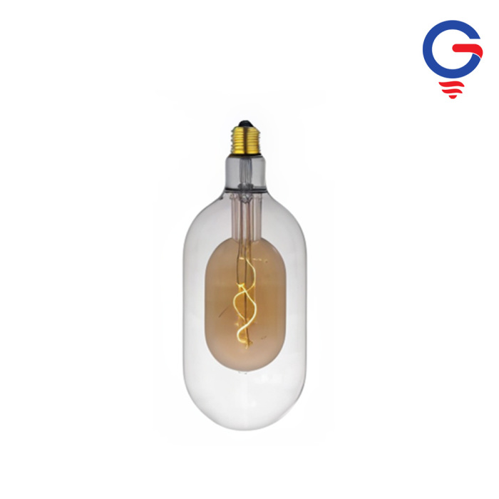 LED dimmable retro ambient light-brown