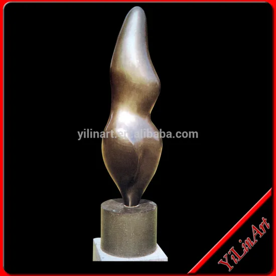 Polished Modern Abstract Stone Large Outdoor Sculpture