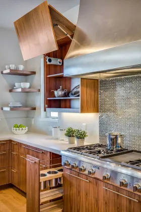 Vintage Solid Wood Kitchen Cabinets