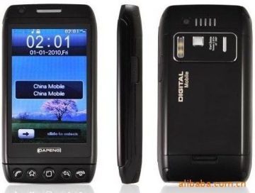 3.6 Hvag Touch Screen, Slip Nokia N8 Look, Quad-band Gsm Wifi Tv Cell Mobile Phone