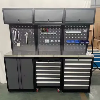 Customizable Stanley Tool Boxes, Cabinets & Workbenches for Workshop and Garage Storage