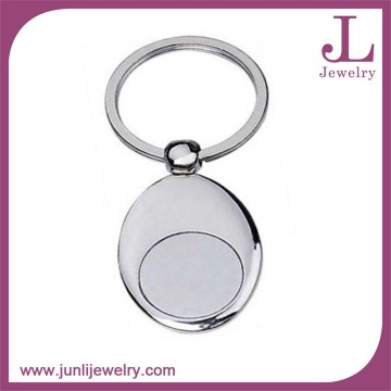 Hot Sale Giveaway Gift Metal Keychain Logo Engraved Custom Keyring