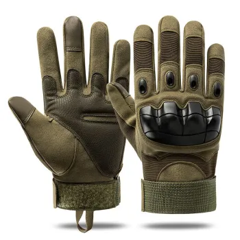 Spring to Winter: Men's Outdoor Protective Cycling Gloves - Camouflage Full Finger Training Fitness Gloves