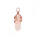 Rose Quartz-Copper Wire