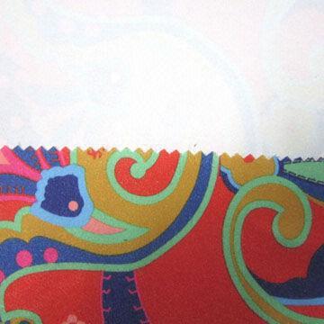 Printed Faux Suede Fabric, Widely Used in Apparel and Gift