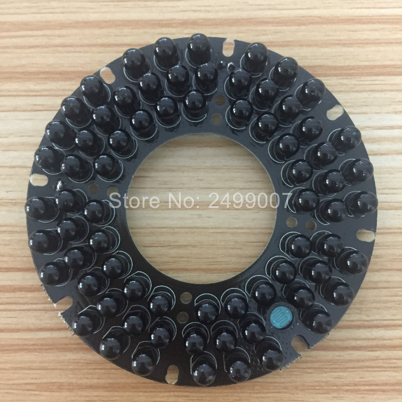 850nm Visible Led Board 72pcs Ir Light Lamp For Cctv Camera Lightning
