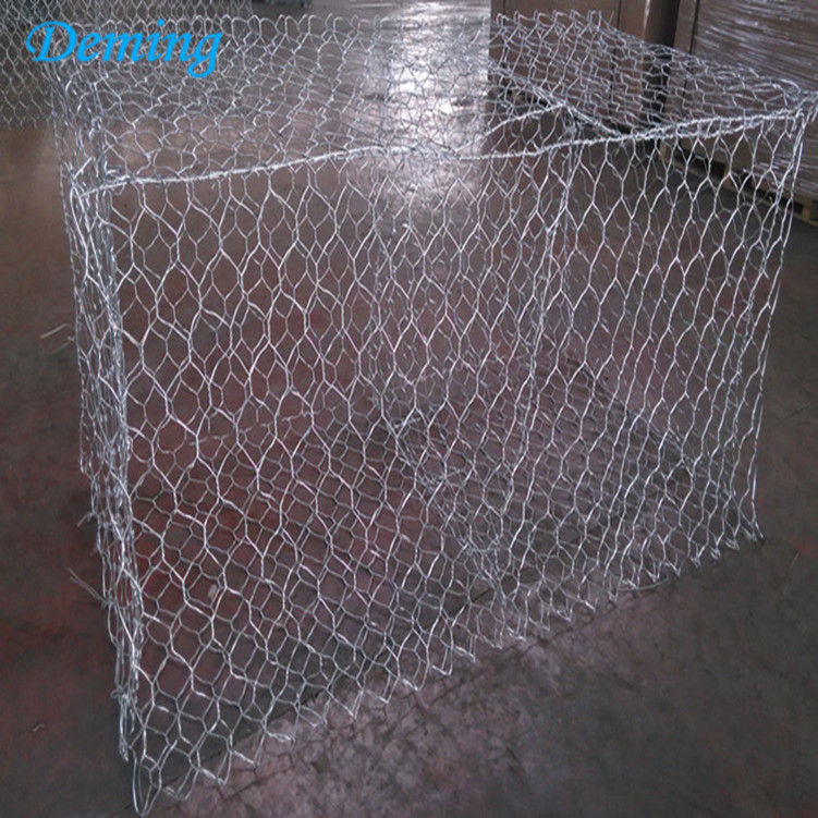 Galvanized hexagonal woven gabion box price