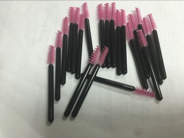 Pink Disposable micro Mascara wands