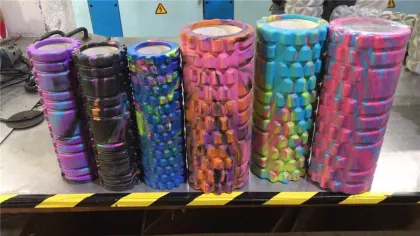 Lightweight solid core massage roller
