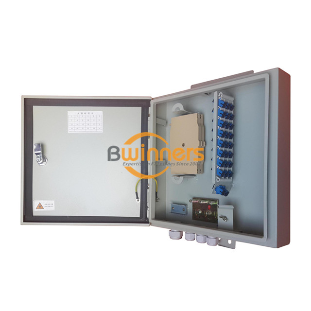 Fiber Optic Terminal Access Box 24 Fibers