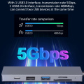 OEM ODM 6-in-1 USB C Hub multiportadapter