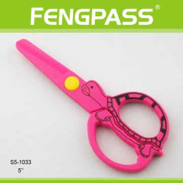 S5-1033 5 inches Plastic Shape Cutting Scissors