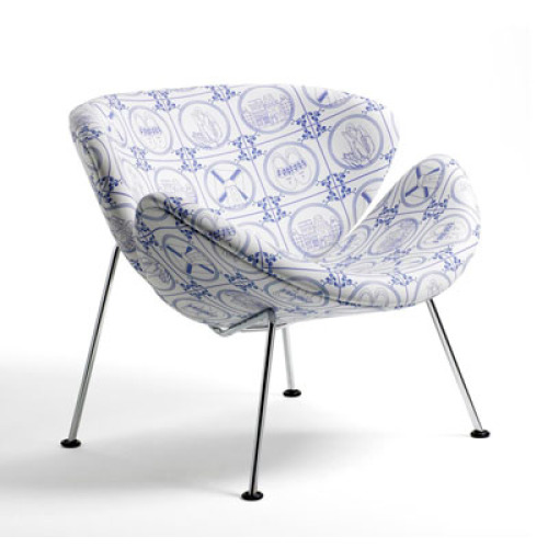 Pierre Paulin Orange Slice Chair