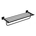 Family wall mounted double Towel Rack