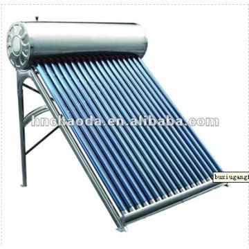 Stainless Steel Vacuum Tube Non-pressure Solar Water Heate