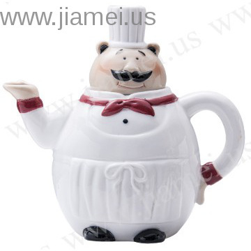 Arted tableware for fat chef collection--pot