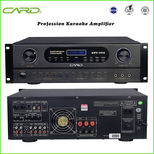 Good Sound Best Karaoke Amplifier With Key Control Effect, High Quality
