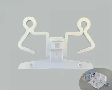 Bedside hanger for urine night bag