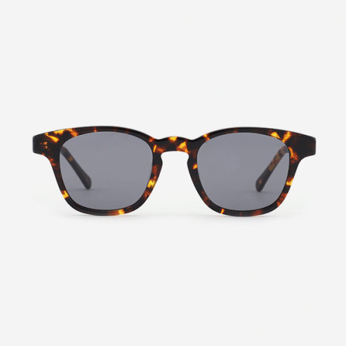 Light Square Acetate Men's Sunglasses