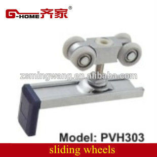 glass door sliding wheels