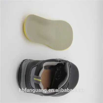 Black Split Leather Sport Safety Shoes