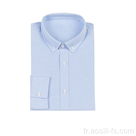 GRANDE VENTE Chemise tissée Oxford pour homme