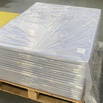 Clear Rigid Plastic PVC Sheets with PE film