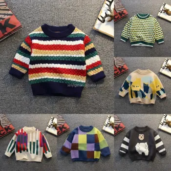 Europe and U.S. Kids' Sweaters and Winter Fashion Clothes