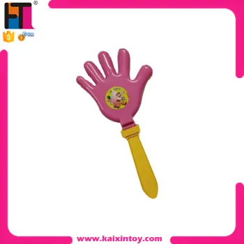 World Cup Football Fan Hand Clap Rattle Plastic Noise Clapper Toy