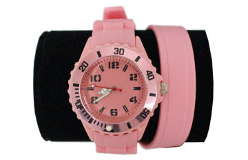 Plastic Wrap Around Wrist Watch 1 Atm Leisure Ladies Rotary Watches
