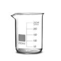 Vaso de vidrio Boro3.3 bajo de forma baja con pico 50 ml