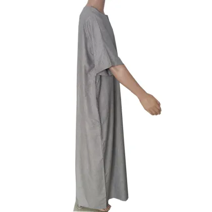 Mens Muslim Clothing Islamic Arab Kaftan Jubba