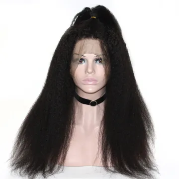 Lace Frontal Human Hair Wigs for Black Women Remy Brazilian Kinky Curly Lace Front Wig