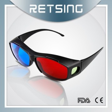 Good price and high quality 3d plastic frame glasses pictures porn 3d glasses red cyan glasses for sale
