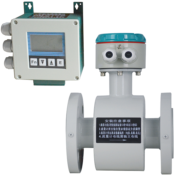 Split Electromagnetic Flow Meter Device For Liquid Flow