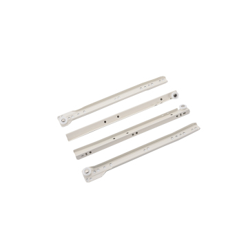 Powder Coat Paint Telescopic Channel Single Extension Undermount Soft Close Drawer Runner