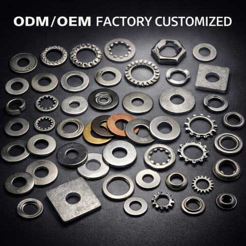 Arruela de vedação de ajuste axial de aço inoxidável