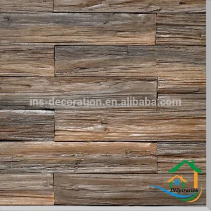 Wood wall wallcovering concrete