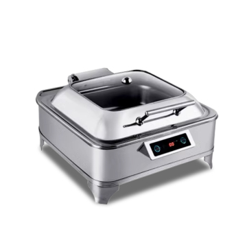 Stainless Steel Hot Pot Buffet Electric Heating Set for Home Party Buffet Warmers