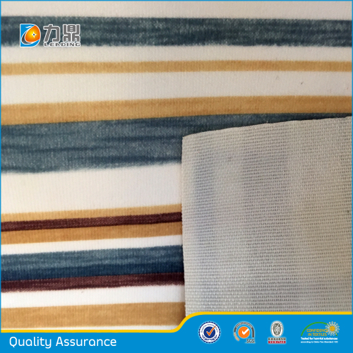 Print Fabrics with Striped Pattern for Sofa Cover Fabric