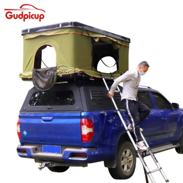 Hard Shell Roof Top Box and Canopy for Chevy Colorado 2016 and Ram 1500 Tundra Hardtop