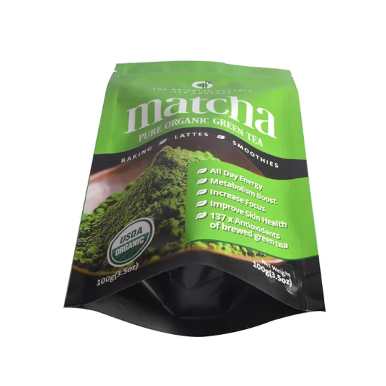 Manufacturer Wholesale Quad-Seal Aluminum Foil Pouch/Plastic Tea Packaging Bag