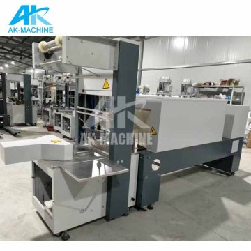 Schnellgeschwindigkeit Semi Auto Shrink Wraping Machine für 200-2000 ml Flaschen