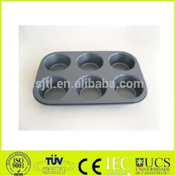 6 cups round no-stick coating baking king Cake Pan