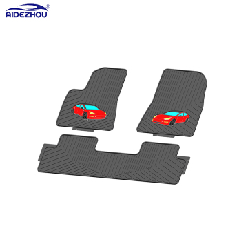 Hot Seller TESLA Car Mats - 2D Latex Floor Mats Perfect Fit for MODEL 3 (2017+)