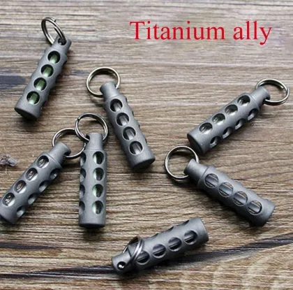 Automatic Flashing Keychain with Titanium Tritium Luminous Light